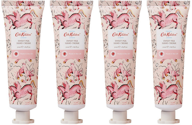 Cath Kidston 香豌豆香水護手霜 麝香, 50ml, 4個