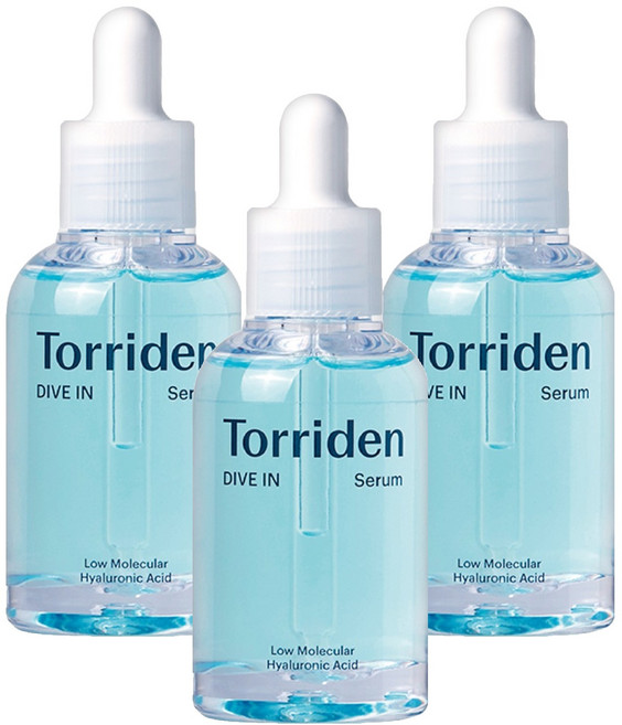 Torriden 官方直營 5D微分子玻尿酸保濕精華, 50ml, 3件