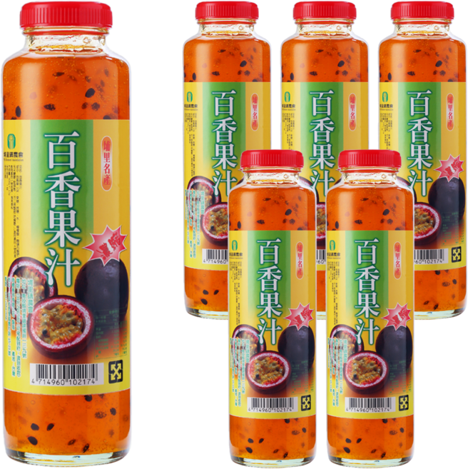 埔里鎮農會 百香果汁, 800g, 6瓶