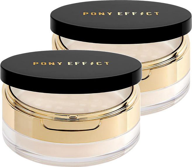 PONY EFFECT 韓國原廠直供 絕對控油烘焙蜜粉, Pink Beige, 2個