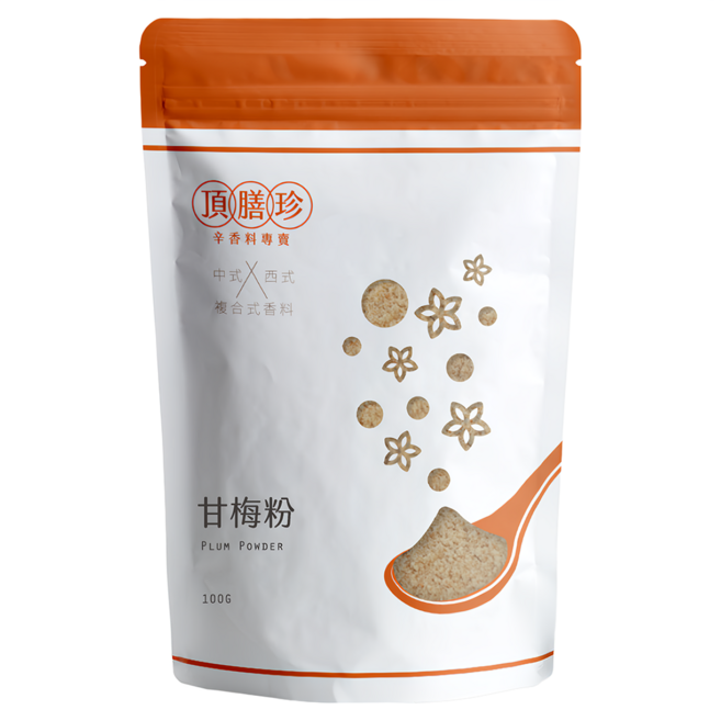 頂膳珍 甘梅粉, 100g, 1包