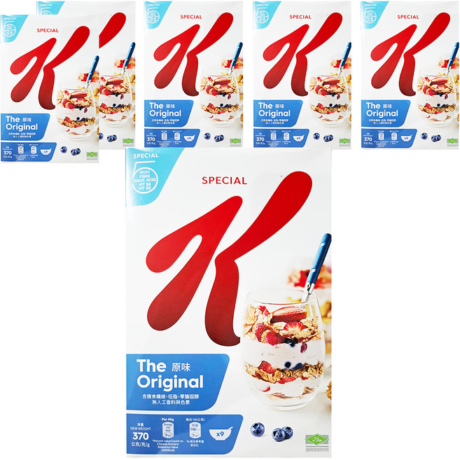 Kellogg's 家樂氏 Special K 香脆麥米片, 370g, 6盒