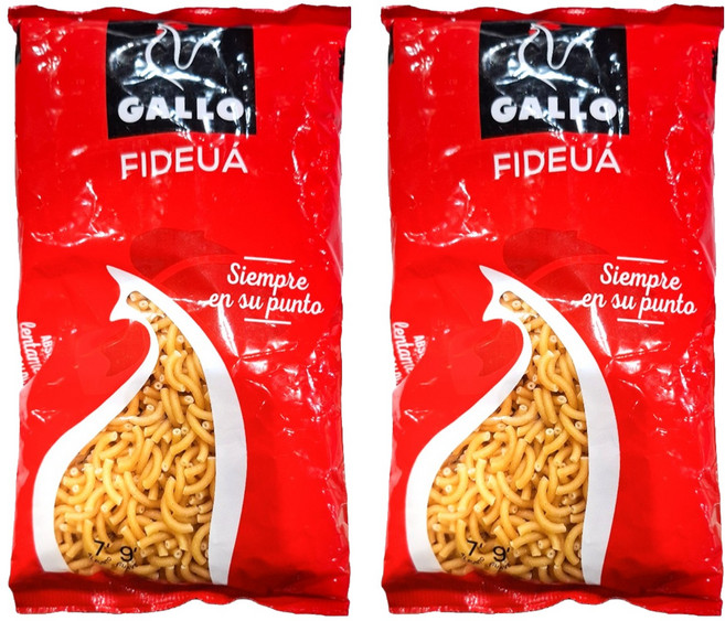 西班牙 GALLO 公雞牌 小彎管FIDEUA, 250g, 2包