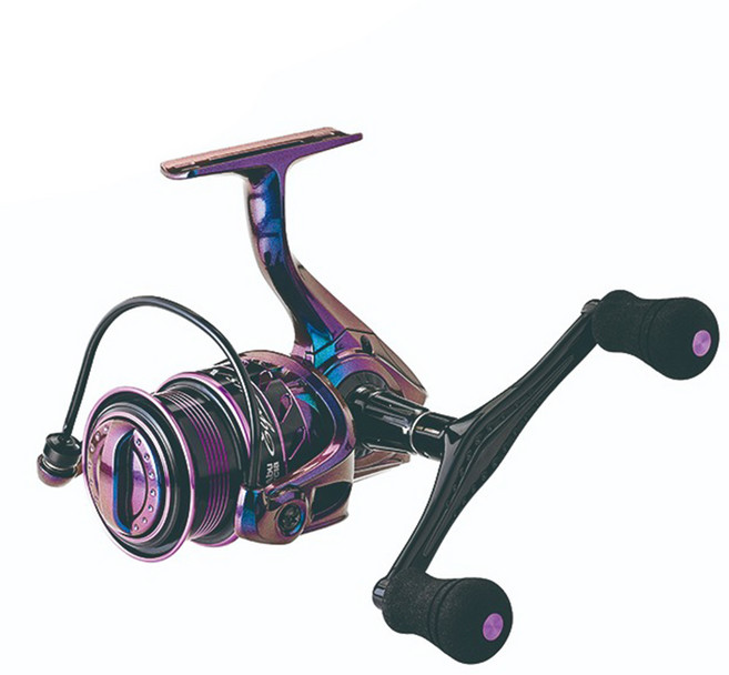 Abu Garcia EGISYS X 2500SDH SP, 紫色 + 藍色 + 黑色
