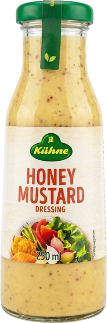 Kuhne 冠利 蜂蜜芥末沙拉醬, 250ml, 1瓶