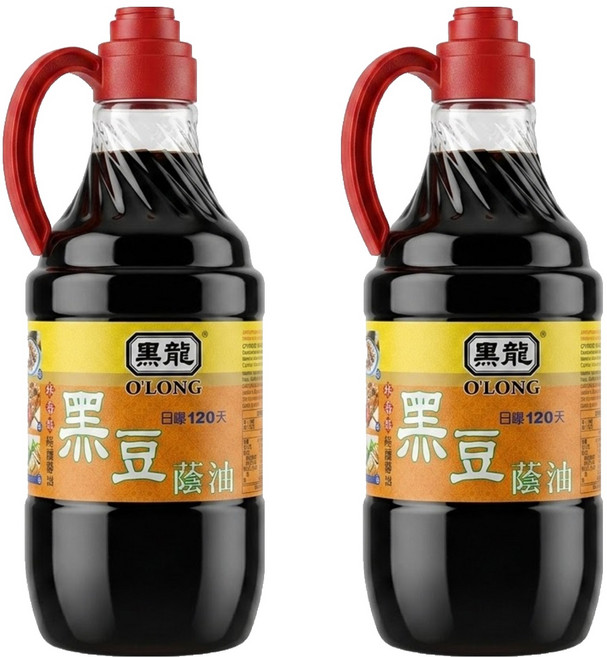 黑龍 黑豆蔭油, 1.56L, 2瓶