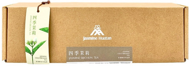 Jasmine Huatan 茉莉花壇夢想館 冷泡茶飲 四季茉莉, 3g, 8入, 1盒