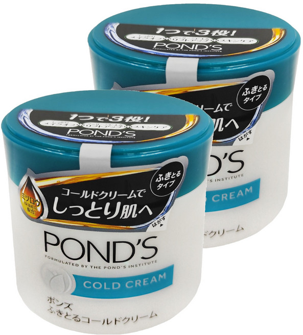 POND'S 旁氏 卸妝冷霜 擦拭型, 270g, 2罐