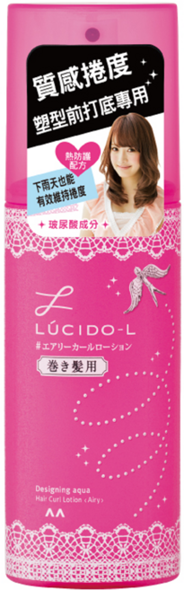 LUCIDO-L 樂絲朵 抗熱塑捲打底水, 1瓶, 180ml