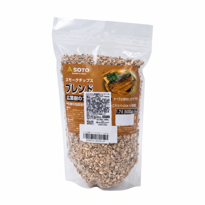 SOTO 經典煙燻木片 ST-1316 大(28.5 x 17 x 9cm), 500g, 1包