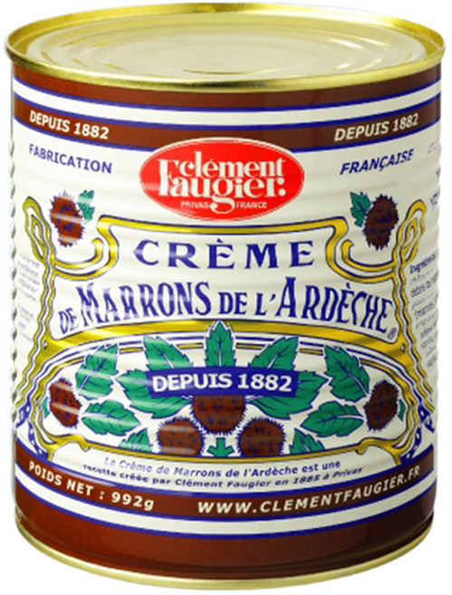 Clement Faugier 柔滑栗子醬, 500g, 1罐