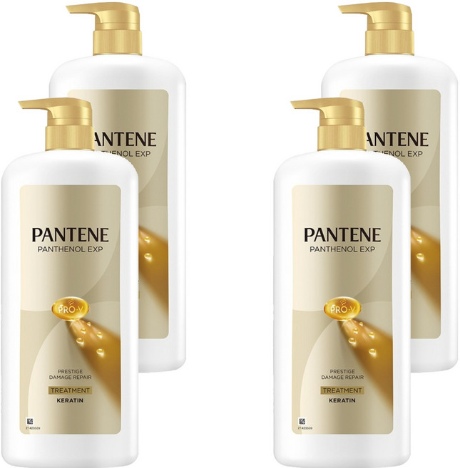 PANTENE 潘婷 Prestige 損傷修護護髮素, 4個, 1.2L