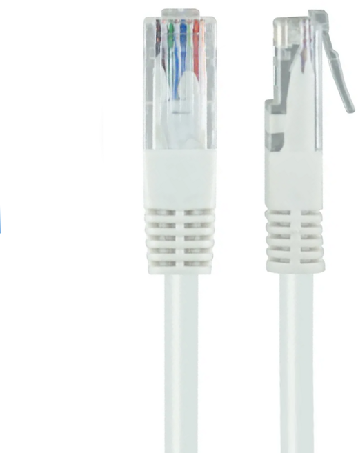 MAGIC 鴻象科技 Cat 6A 超高速傳輸網路線/圓線, 1個, 白色, 30m