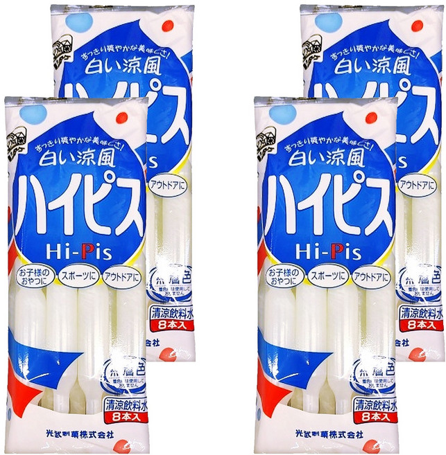 光武製菓 乳酸風味飲料棒 8支, 504ml, 4包