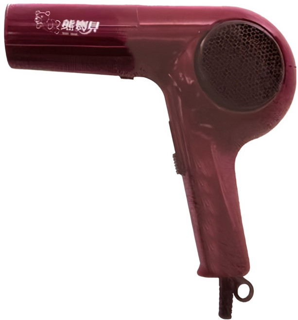 無品牌 750W 吹風機 3段溫控 紅色 GE-2033 500g