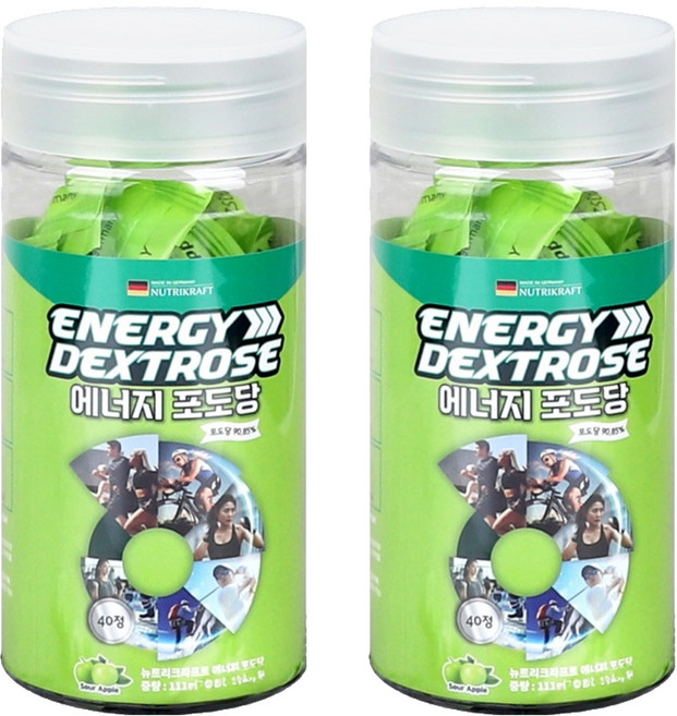 Nutrikraft 能量葡萄糖, 2個, 40錠