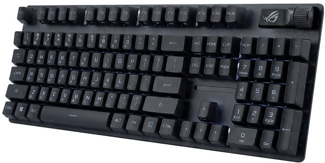 ASUS 華碩 ROG Scope II RX PBT 電競 Wired 鍵盤 黑色 青軸