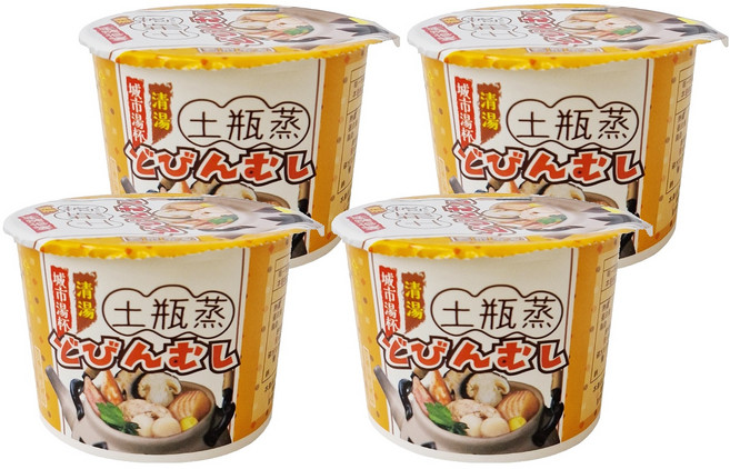 CITYSOUP 城市湯杯 清湯土瓶蒸, 10g, 4個