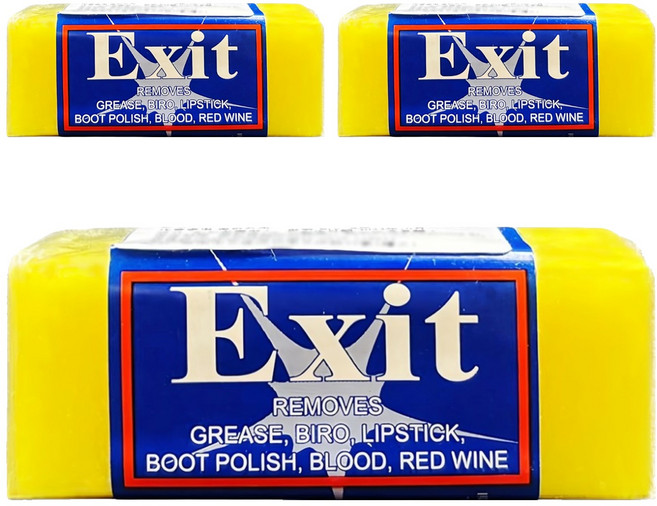 Exit Soap 萬用去漬皂, 3個, 50g