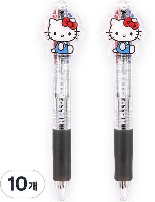 Hello Kitty 凱蒂貓 壓克力裝飾吊飾4色原子筆 0.7mm