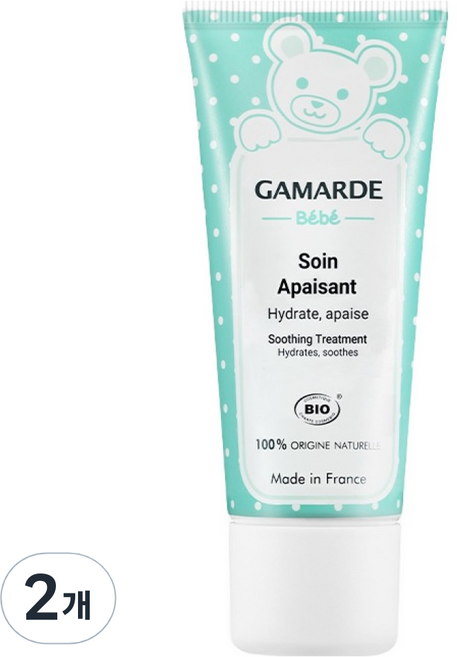GAMARDE 珂瑪德 嬰兒舒緩霜, 2個, 40ml