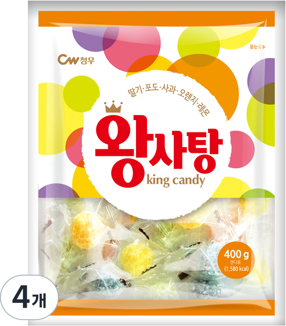 CW 大糖果, 400g, 4個