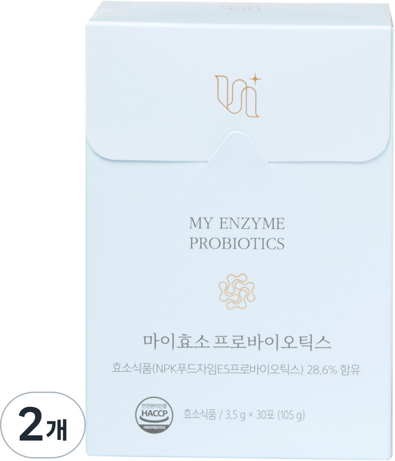 VITAMIN HOUSE My Enzyme 益生菌 30入, 2個, 105g