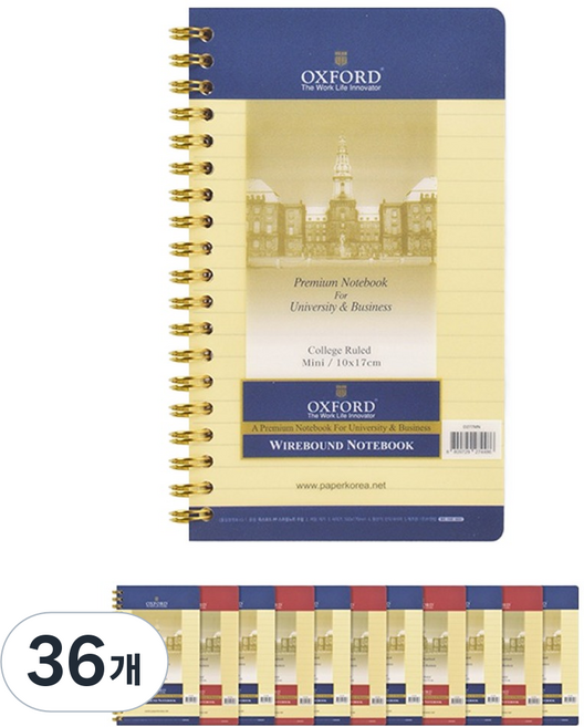 OXFORD PP左翻線圈筆記本 Mini 80張