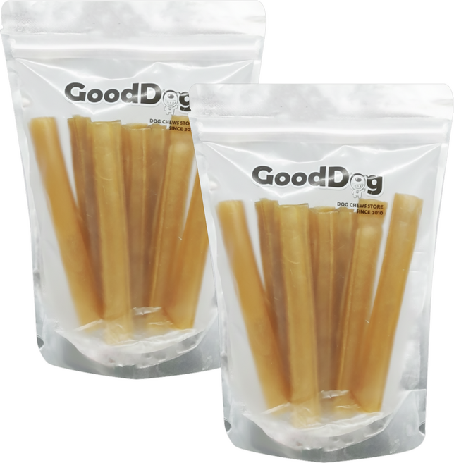 GoodDog 古德狗 磨磨牛系列商品 5吋積木棒, 原味, 200g, 2包