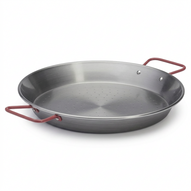 de Buyer 畢耶 Paella雙耳西班牙烤飯鐵鍋, 28cm, 1個