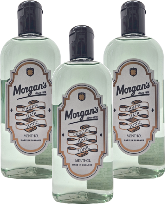 Morgan's Pomade 摩根氏 頭皮調理水 涼感, 250ml, 3瓶