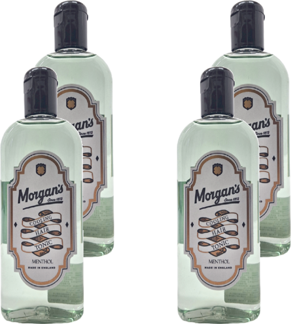 Morgan's Pomade 摩根氏 頭皮調理水 涼感, 250ml, 4瓶