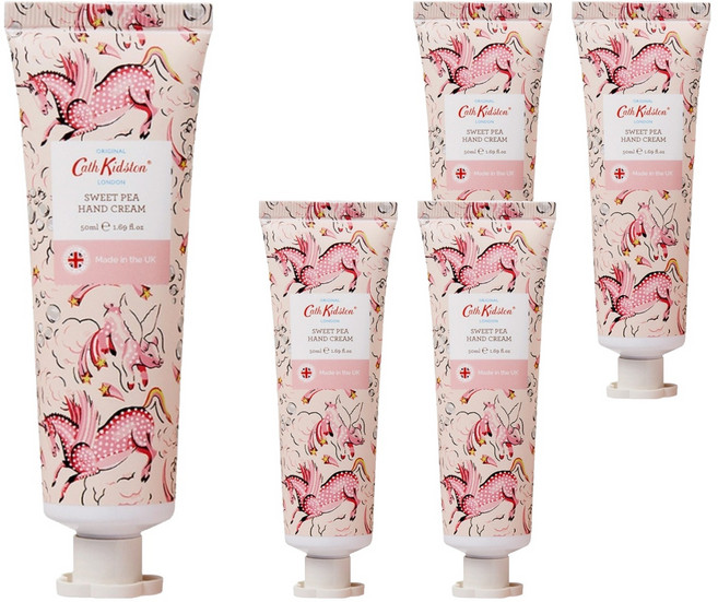 Cath Kidston 香豌豆香水護手霜 麝香, 50ml, 5個