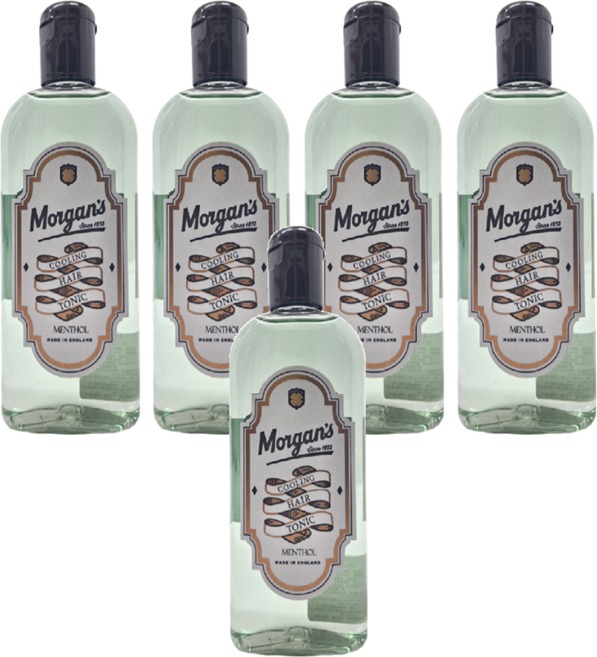 Morgan's Pomade 摩根氏 頭皮調理水 涼感, 250ml, 5瓶