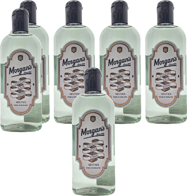 Morgan's Pomade 摩根氏 頭皮調理水 涼感, 250ml, 6瓶