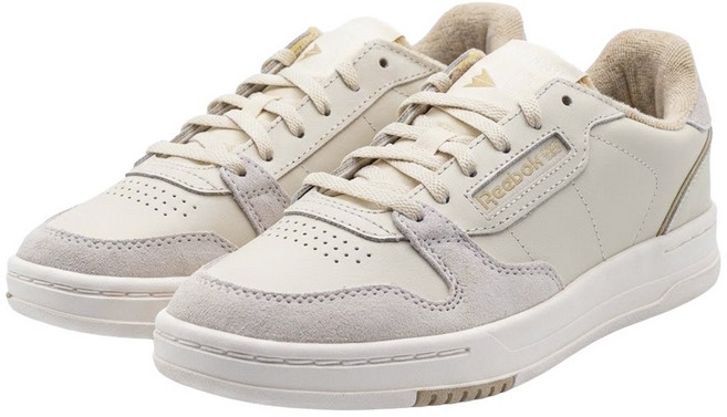 Reebok 銳步 Phase Court 皮革麂皮拚接休閒鞋