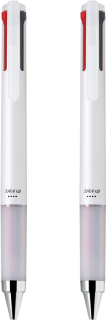 PILOT 百樂 四色超級果汁筆 LKJJP60S4W 0.4mm 筆尖 多色設計, 白色, 2支