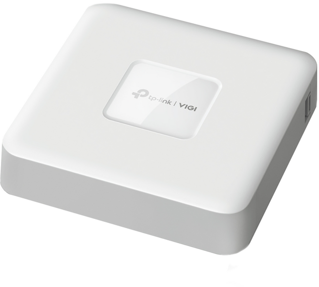 TP-Link VIGI 4路 PoE+ 網路監控主機 內含喇叭, NVR1104H-4P, 1個