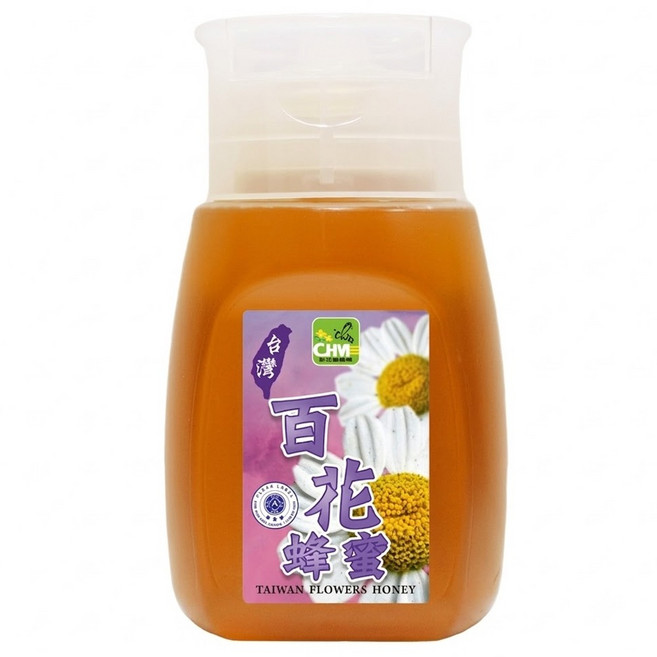 彩花蜜 台灣百花蜂蜜, 350g, 1瓶