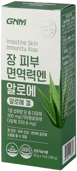GNM 蘆薈凝膠果凍, 300g, 1盒