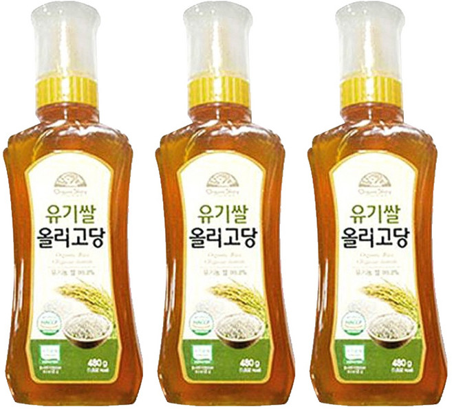 Organic Story herb 米製糖漿, 480g, 3個