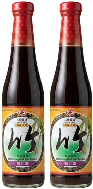 丸莊醬油 竹級黑豆蔭油膏, 500ml, 2瓶