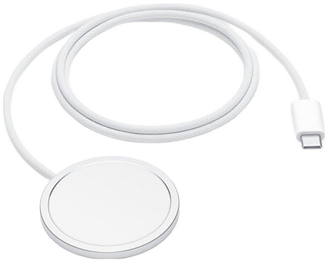 Apple 台灣公司貨 MX6X3TA/A MagSafe 無線充電器, 白色, 1個