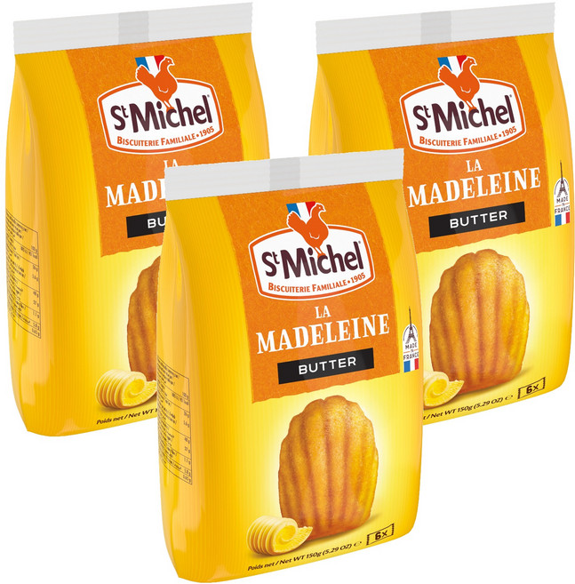 St Michel 奶油瑪德蓮, 150g, 3個