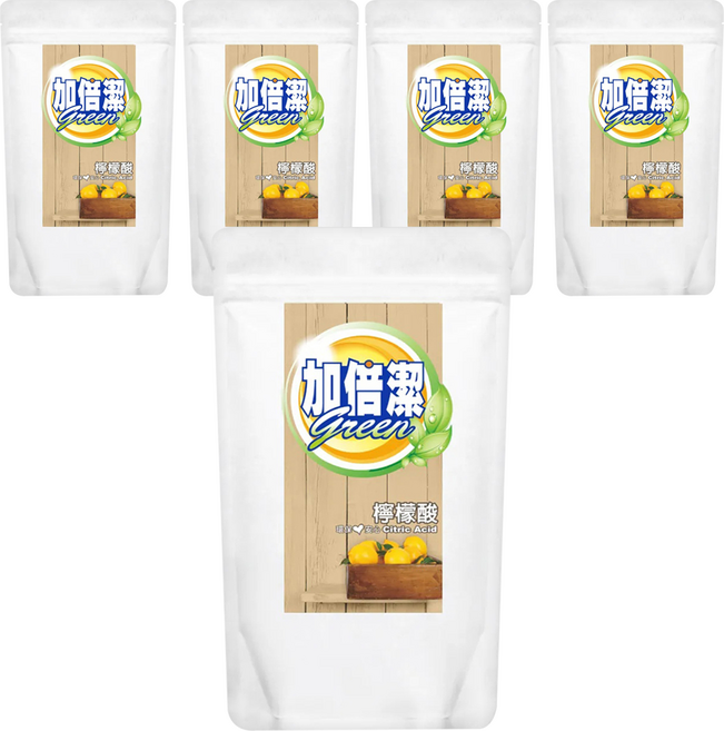 加倍潔 檸檬酸去汙粉, 300g, 5包
