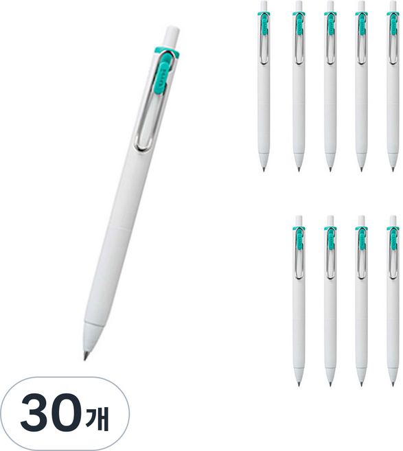 Uni 三菱 ball UNI 中性墨水筆 0.38mm, 翡翠綠, 30個
