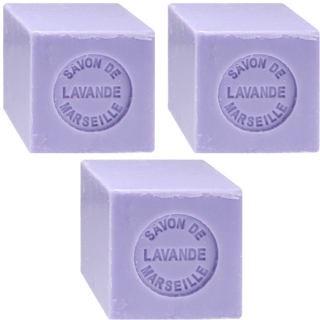 Theophile Berthon 台灣公司貨 薰衣草馬賽皂, 100g, 3個
