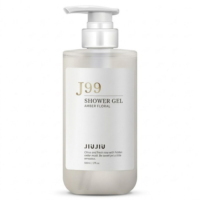 JIUJIU 親親 輕奢香氛沐浴露 J99 鳶光雪松, 500ml, 1瓶
