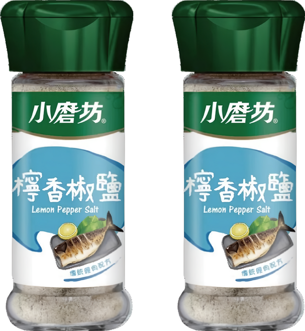 小磨坊 檸香椒鹽, 42g, 2瓶