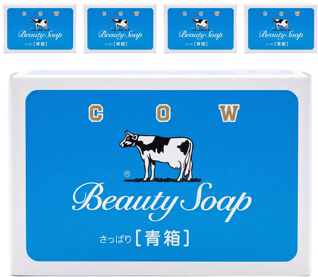 COW STYLE 牛乳石鹼 滋潤香皂 茉莉清爽, 85g, 5個